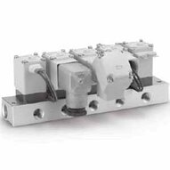 Elektrozawór 2/2, sterowany bezpośrednio, typ kolektorowy, seria VX2*0 (VX2B0AAH) - SMC