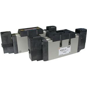 Elektrozawór 5/2, 100V AC (VFR4140R-1DZ-04-Q) - SMC