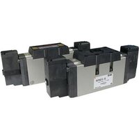Elektrozawór 5/2, pojedyncza cewka, 24V DC (VFR4140-5DZ-Q) - SMC