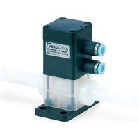 Zawór chemiczny, sterowany powietrzem, 2-portowy (LVD50-T19-FN5) - SMC