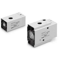 Zawór pneumatyczny 3/3, z portem korpusu, G1/8 (VEX3120-01F1) - SMC