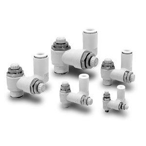 Zawór dławiąco-zwrotny, meter in i meter out (ASD230FG-M5-06) - SMC