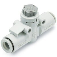 Zawór dławiąco-zwrotny, średnica 4 (AS1002F-04A) - SMC