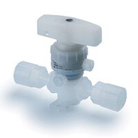 Zawór PFA, 2/2 NC, DN3/4, manualny (LVQH50S-Z19R-1) - SMC