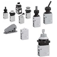 Zawór mechaniczny, gwint R1/4 (VM220-02-00A) - SMC