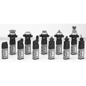 Zawór mechaniczny 5/2, przyłącza NPT1/8 (VZM450-N01-34B) - SMC