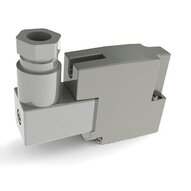 Elektrozawór 3/2, normalnie zamknięty (N.C.), 110V AC (V115-3DO) - SMC