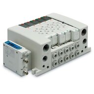 Elektrozawór 5/2, pojedyncza cewka, 24V DC (10-VQ1100N-5D1-Q) - SMC