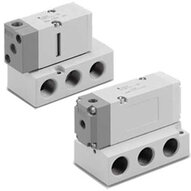 Zawór, sterowany powietrzem (VFA3240-00F) - SMC