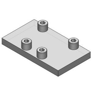 Płyta zaślepiająca ISO 1 (AXT502-9A) - SMC