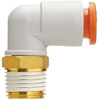 Złączka wtykowa kątowa męska (10-KQ2L13-04NS) - SMC