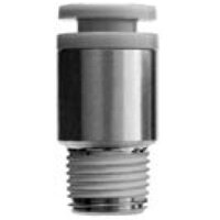 Złączka męska, wtykowa, średnica 10 mm, R1/8 (KGS10-01S) - SMC