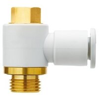 Złączka wtykowa, kolanko męskie uniwersalne (KQ2V06-G01A1) - SMC