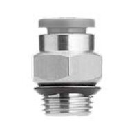 Złączka wtykowa prosta, z gwintem zewnętrznym, UNI1/8 - D5/32", seria KQH2 (KQ2H03-U01A) - SMC