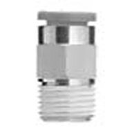 Złączka wtykowa prosta, z gwintem zewnętrznym, NPT1/2 - D3/8", seria KQH2 (KQ2H11-37NS) - SMC