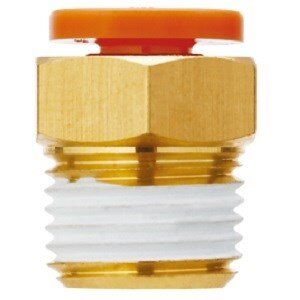 Złączka wtykowa prosta, z gwintem zewnętrznym, R1/8 - D3/16", seria KQH2 (KQ2H05-01NS1) - SMC