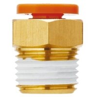 Złączka wtykowa prosta, z gwintem zewnętrznym, NPT1/8 - D3/16", seria KQH2 (KQ2H05-34AS1) - SMC