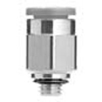 Złączka wtykowa prosta, z gwintem zewnętrznym, M5 - D3/16", seria KQH2 (KQ2H05-M5N) - SMC