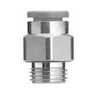 Złączka wtykowa prosta, z gwintem zewnętrznym, R1/8 - D1/8", seria KQH2 (KQ2H01-01NP) - SMC