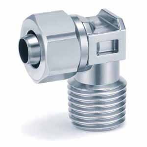 Złączka kątowa z gwintem zewnętrznym (KFG2L0906-N02S) - SMC