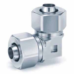 Złączka wciskana, kolanko złączkowe (KFG2L0704-00) - SMC
