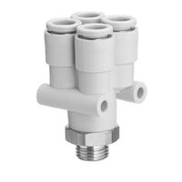 Złączka wtykowa, typ Y, SMC (KQ2UD06-02AP) - SMC