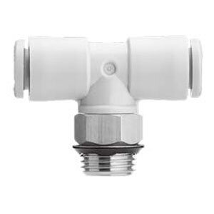 Złączka One touch, trójnik męski (KQ2T06-U02A-X35) - SMC