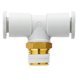Złączka wtykowa, męska, trójnik (KQ2T04-01AS1) - SMC