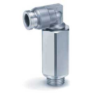 Złączka, kątowa, push-in średnica 10 (KQB2W10-G02) - SMC