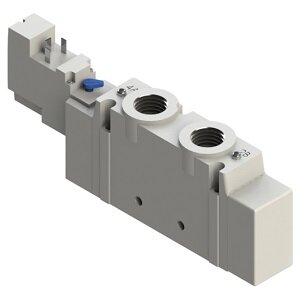 Zawór 5/3, zamknięty środek (SY9320-5YOE-02F-X79-Q) - SMC