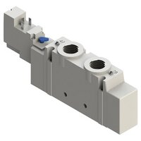 Zawór 5/3, zamknięty środek (SY9320-5YOE-02F-X79-Q) - SMC