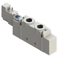 Zawór 5/3, zamknięty środek (SY9320-5YOE-02F-X79-Q) - SMC