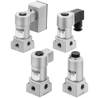 Elektrozawór 3/2, normalnie zamknięty/normalnie otwarty, 24V DC, przyłącze R1/4 (VT315-025T) - SMC