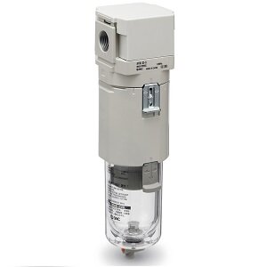Filtr liniowy z separatorem wody, G3/8 (AFF30-F03D-2-D) - SMC
