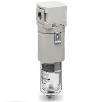Filtr liniowy z separatorem wody, G3/8 (AFF40-F03C-2-D) - SMC