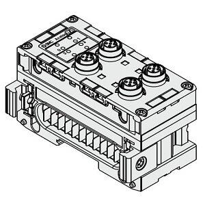 Jednostka analogowa I/O, 4 x M12 (5 pin) (EX600-AMB) - SMC
