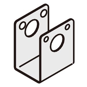 Opaska montażowa do LDZB*5 (L1ZB45-0318) - SMC