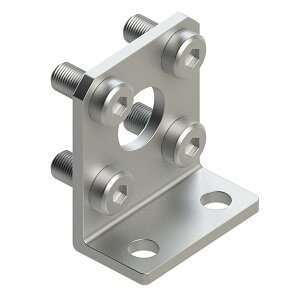 Stopa kompaktowa do siłownika CQS (CQS-LC012) - SMC