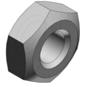 Nakrętka końcowa tłoka siłownika CJP (NTP-006) - SMC
