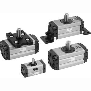 Siłownik obrotowy, średnica 100, kąt obrotu 1° (CDRA1BS100-190CS-X6) - SMC