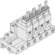 Rozdzielacz, 5 stanowisk (VV3Q12U-05-Q) - SMC