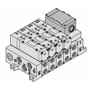 Rozdzielacz, VQ5*0* (VV5Q51-0604TU-NSD-Q) - SMC