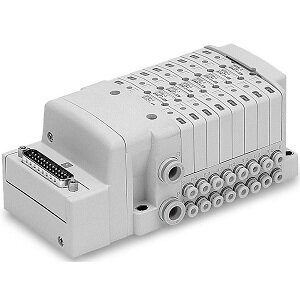 Rozdzielacz, 8 stanowisk (SS0750-08C4C8FD0-RS) - SMC