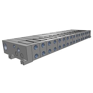 Rozdzielacz, 8 stanowisk (VV5FS2-01T1-081-02-Q) - SMC