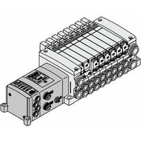 Rozdzielacz, 7 stanowisk (VV5QC21-07C8SDNN0-B) - SMC