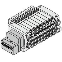 Rozdzielacz, 5 stanowisk (VV5QC21-05CMFD0) - SMC