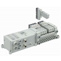 Rozdzielacz, seria VQC4*0*, 12 stanowisk (VV5QC41-12C8SDNN0) - SMC