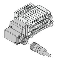 Listwa rozdzielająca, 4 stanowiska (VV5QC41-0403FMD0) - SMC