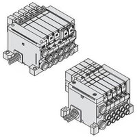 Rozdzielacz, IP65, 6 stanowisk (VV5Q21-06C6L2-W-Q) - SMC