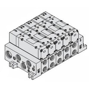 Rozdzielacz do VQ5*0* (VV5Q51-0503FT1-SB-Q) - SMC